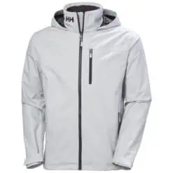 Helly Hansen Crew Hooded Jacket 2.0 - Grey Fog
