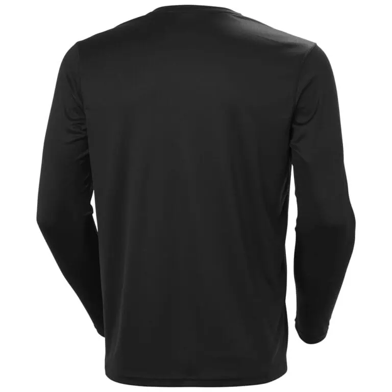 Helly Hansen Men's HH Tech Crew Long Sleeve T-Shirt 2.0 - Ebony