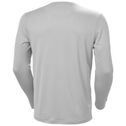 Helly Hansen Men's HH Tech Crew Long Sleeve T-Shirt 2.0 - Grey Fog