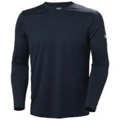 Helly Hansen Men's HH Tech Crew Long Sleeve T-Shirt 2.0 - Navy