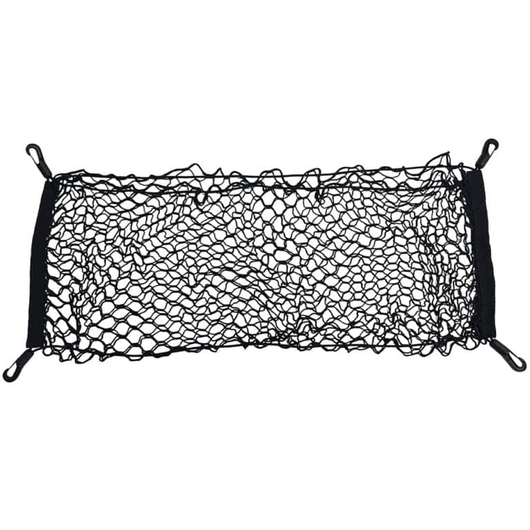 Land Rover Elasticated Envelope Style Cargo Net 950mm x 350mm 4x Black Nylon Hooks - Image