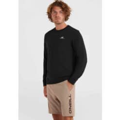 O'Neill Small Logo Crew Sweatshirt - Black Out