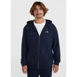 O'Neill Small Logo Full-Zip Hoodie - Ink Blue