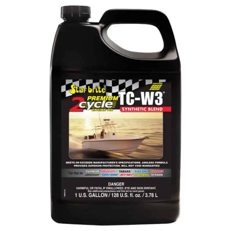 Starbrite Premium 2 Cycle Engine Oil TC-W3 Synthetic Blend 3.78L - Image