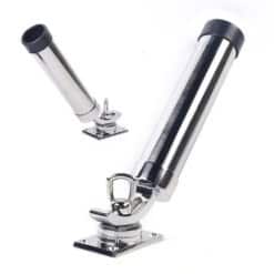 Aquamarine Stainless Steel Fishing Rod Holder - Image