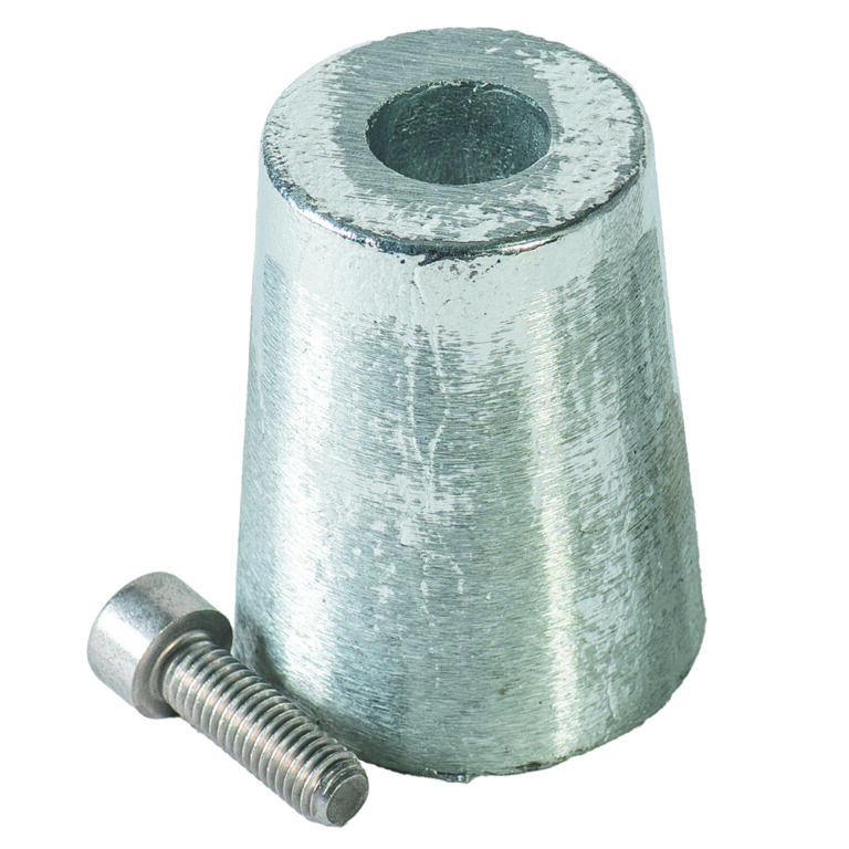 Aquamarine Zinc Propeller Nut Anode Shaft Diameter: 22/25mm - Image