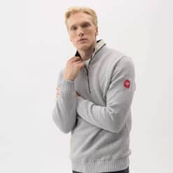 Holebrook Classic Windproof Sweater - Marble Grey