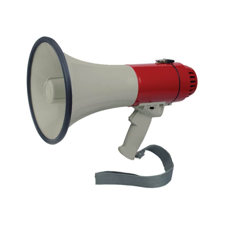 Lalizas Megaphone w/Siren - 20W - 400m - Image