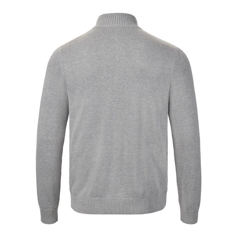 Musto Original 1/4 Zip Neck Knit - Grey