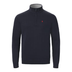 Musto Original 1/4 Zip Neck Knit - Navy