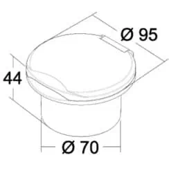 Osculati Mixer With Classic Evo Housing - Image