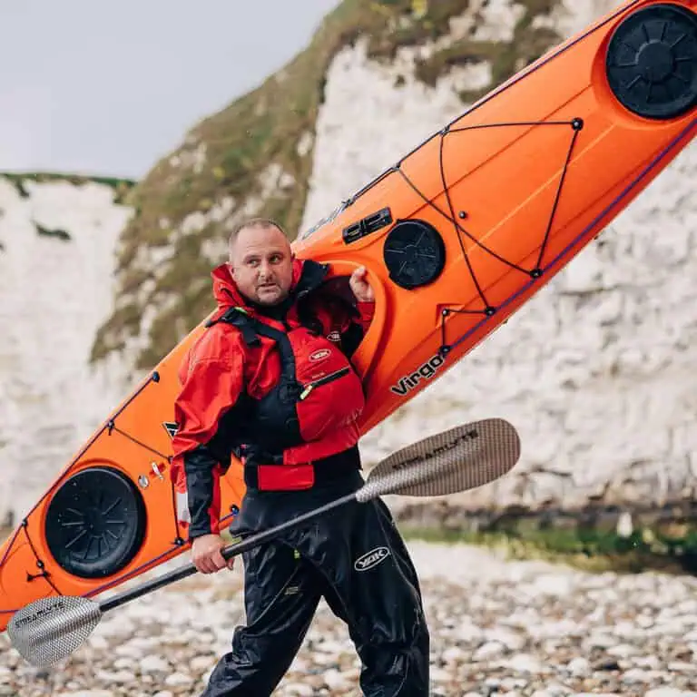 Yak Strata Drysuit - Red / Black