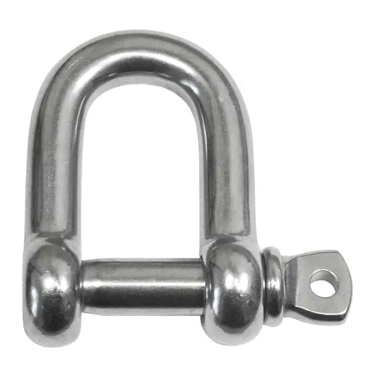 AquaMarine D Shackle - Bar Type - Stainless Steel - Image