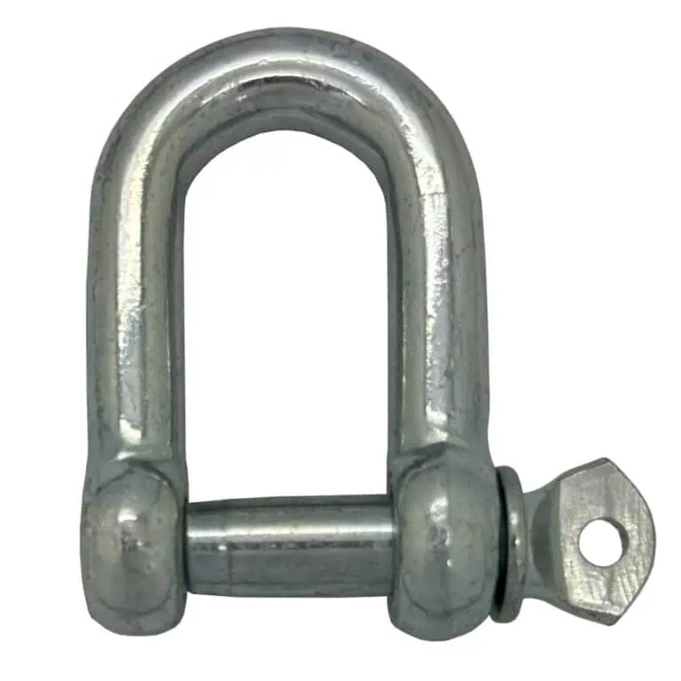 AquaMarine D Shackle - Bar Type - Galvanised - Image