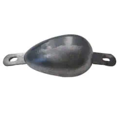 Aquamarine Zinc Hull Pear Anode 2.2KG - Image