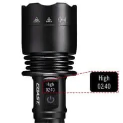 Coast XP40R Rechargeable Torch with Power iQ, 8000 lumens - Image