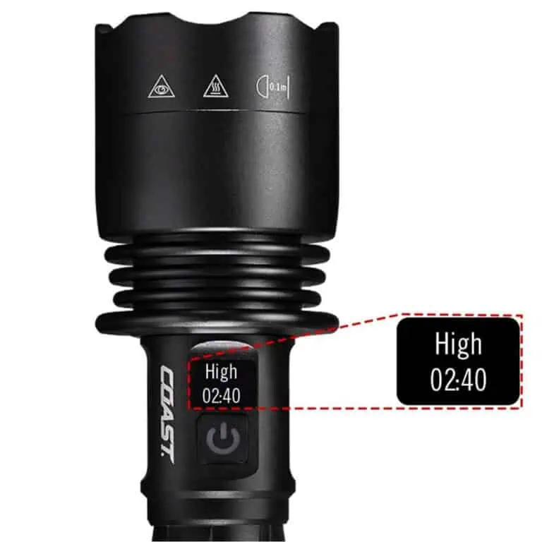 Coast XP40R Rechargeable Torch with Power iQ, 8000 lumens - Image