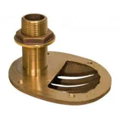 Groco Thru Hull Scoop Strainer Bronze - Image