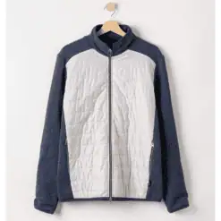 Holebrook Peder Full Zip Jacket - Chambray/Marble Grey