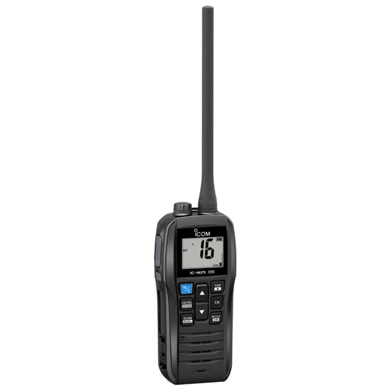 Icom M25 EVO Handheld VHF Radio - Black