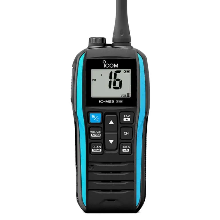 Icom M25 EVO Handheld VHF Radio - Blue