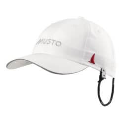 Musto Fast Dry Crew Cap - White