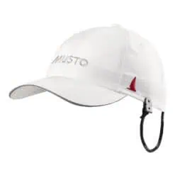 Musto Fast Dry Crew Cap - White
