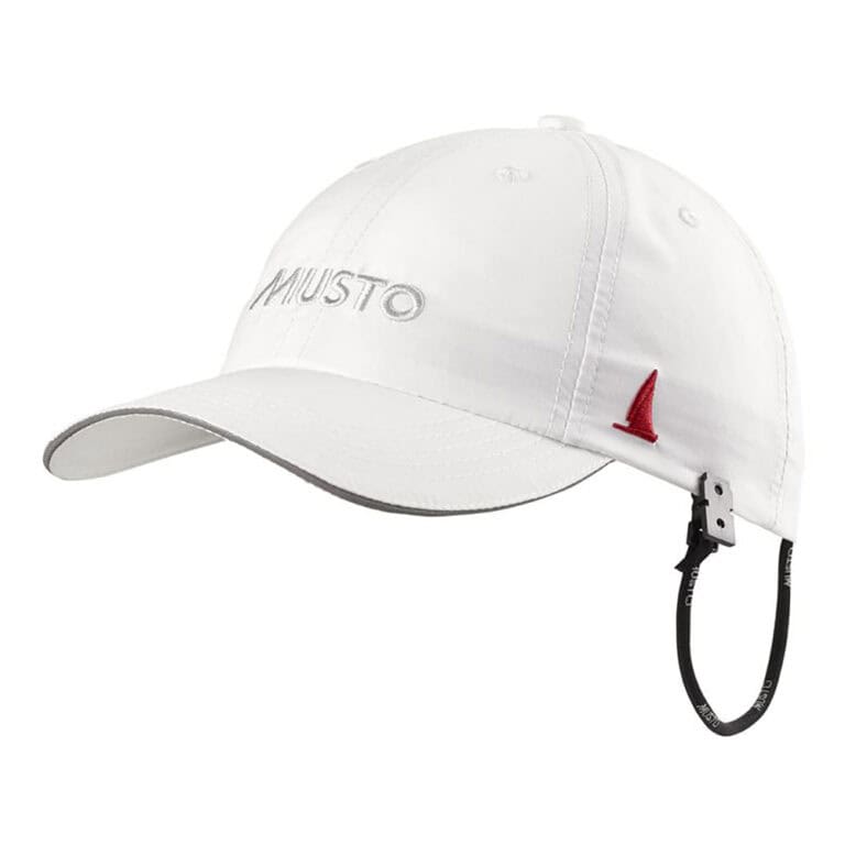 Musto Fast Dry Crew Cap - White
