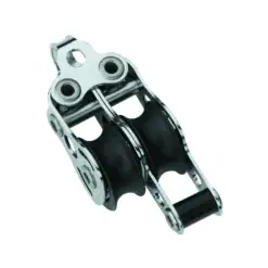 Sprenger Micro XS Block Ball Bearing 6mm - 2 Sheaves, Bow, Becket - Image