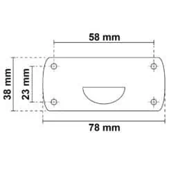 Trem EASY LED Folding White LED Headlight Pole 100cm - Image