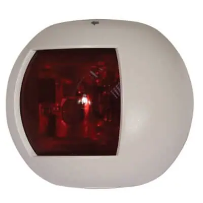 Trem Round LED Nav Light Port - White - Image