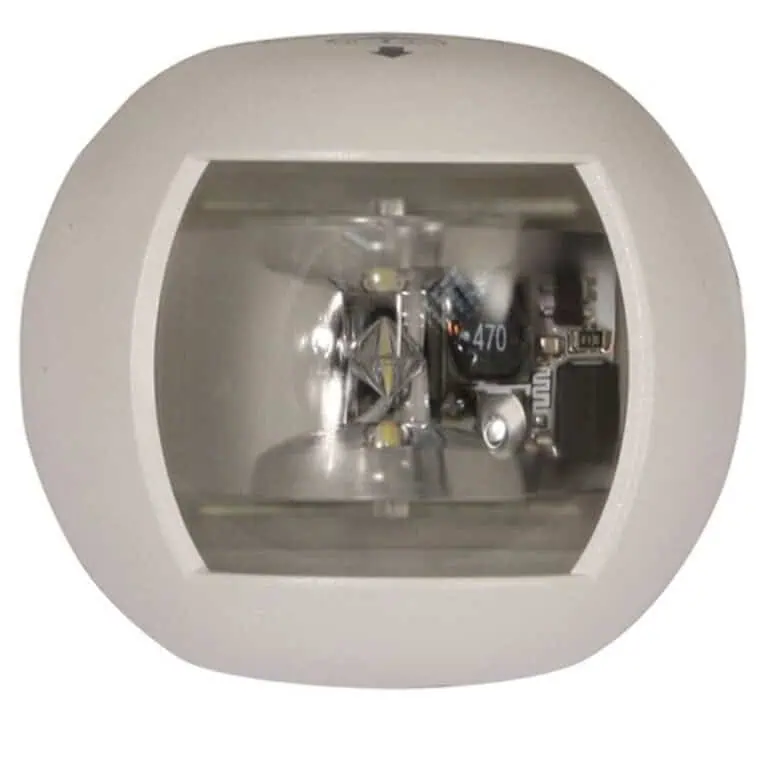 Trem Round LED Nav Light Stern - White - Image