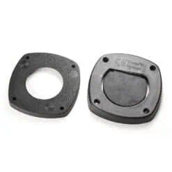 Aquamarine Small Transom Drain With Non-Return Valve - Black - Image