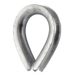 Aquamarine Thimble For 8mm Wire Rope - Image