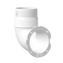 Aquamarine Ventilator Connector Elbow - Image