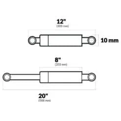 Attwood Gas Spring - 20 Inch - Image