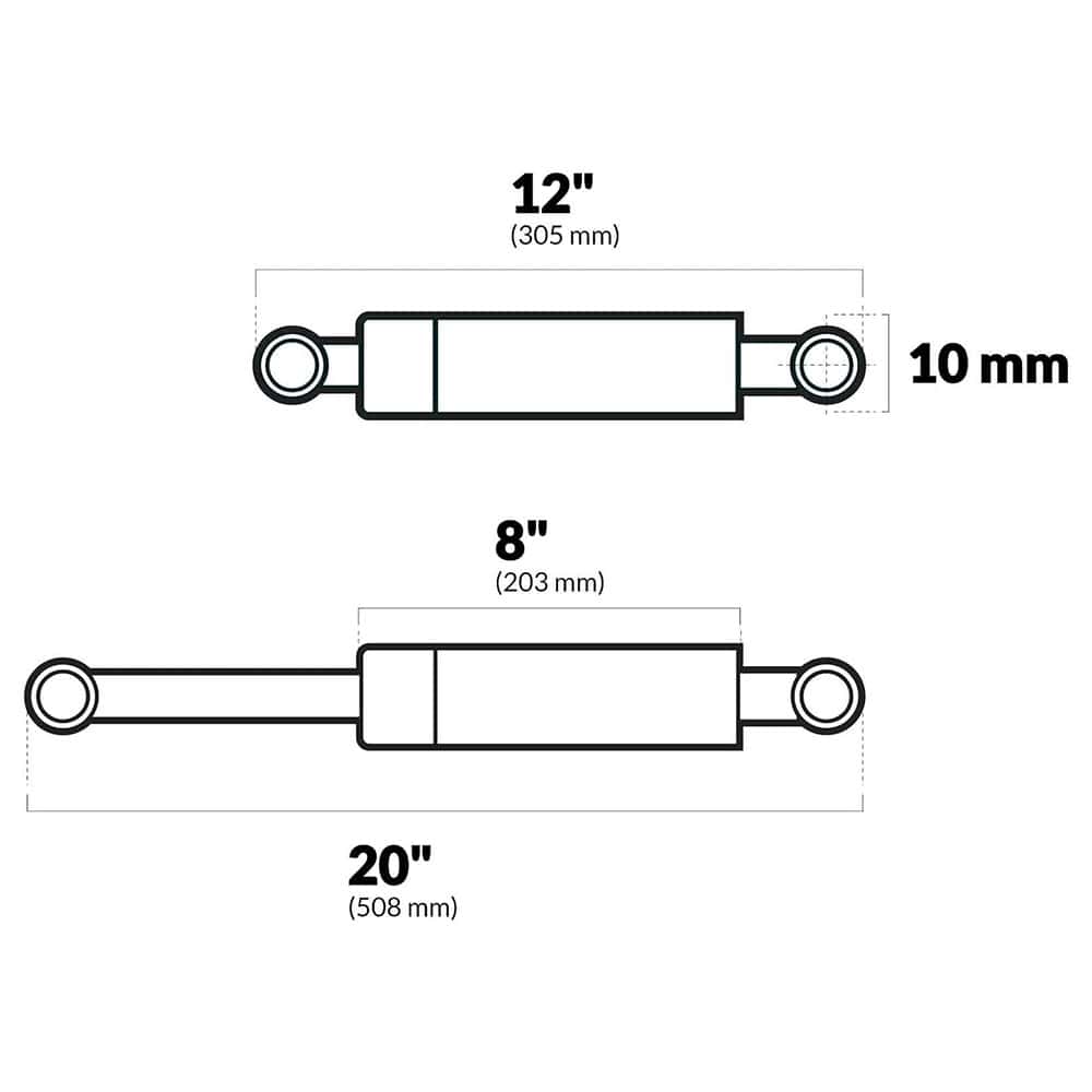 Attwood Gas Spring 20 Inch