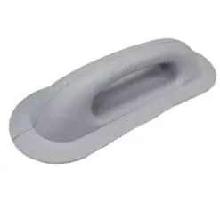 Ral-Gom Oval Form Grab Handle - Grey - Image