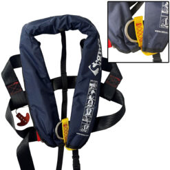 Lalizas Sigma Lifejacket 170N - Auto with Harness - Navy
