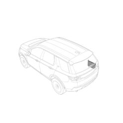Land Rover Side Luggage Net - Image