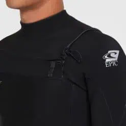 O’Neill Epic 4/3 Chest Zip Full Wetsuit 2025 - Black/Black/Black