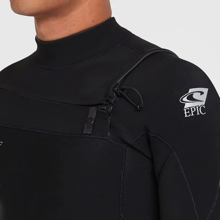 O’Neill Epic 4/3 Chest Zip Full Wetsuit 2025 - Black/Black/Black