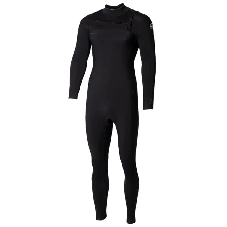 O'Neill Men's Epic 5/4 Chest Zip Full Wetsuit 2025 - Black/Black/Black