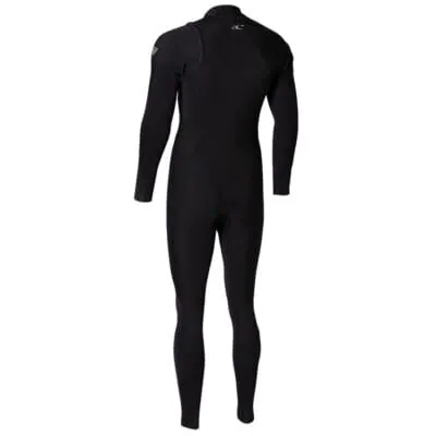 O'Neill Men's Epic 5/4 Chest Zip Full Wetsuit 2025 - Black/Black/Black