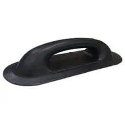 Ral-Gom Oval Form Grab Handle - Black - Image