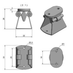 Roca Marine Door Holder - Image