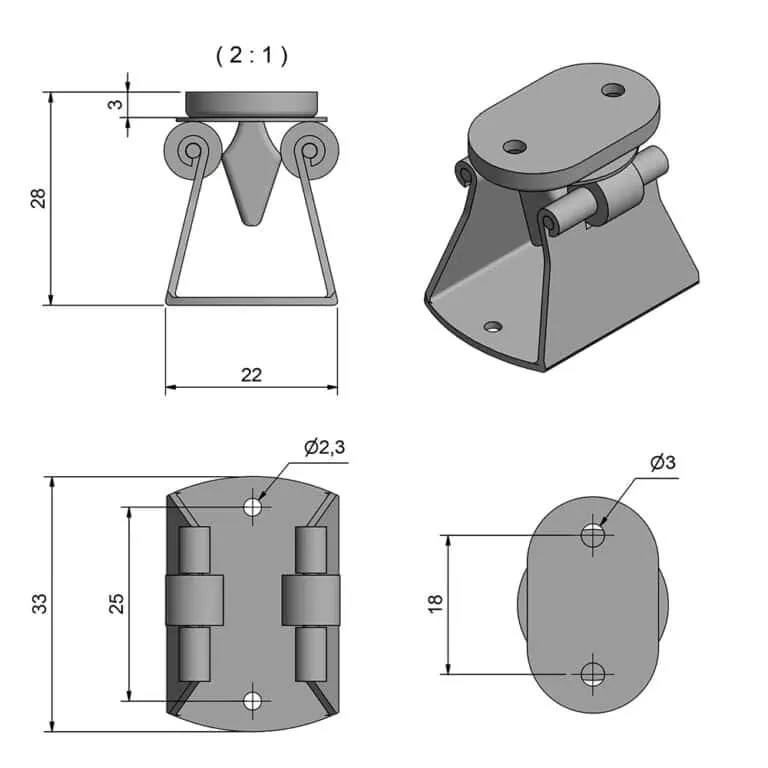Roca Marine Door Holder - Image