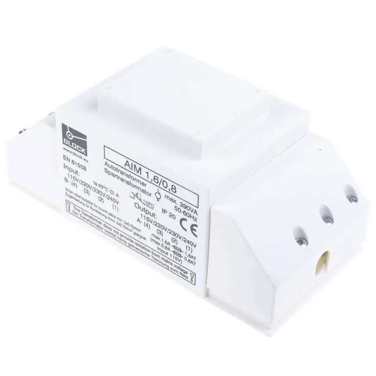 RS Components Block 390VA Enclosed AutoTransformer - Image