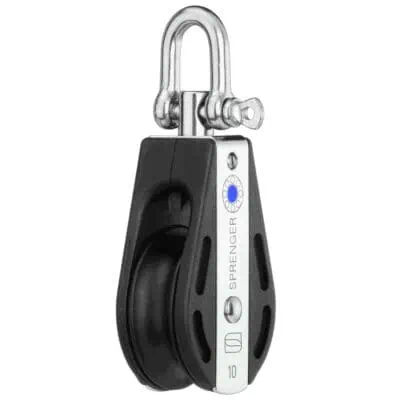 Sprenger S-Block Needle Bearing 10 mm - 1 sheave, swivel - Image