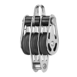Sprenger Sliding Bearing Block 6mm, 3 Sheaves, Bow, Beckett - Image